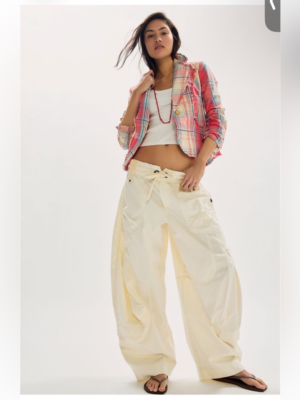 Free People onset pull on cargo pants